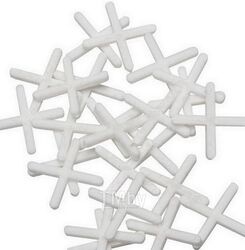 Крестики пластиковые для укладки плитки, 4,0мм 100шт Remocolor 47-0-040