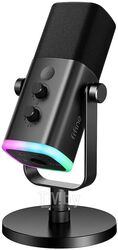 Микрофон FIFINE AM8, динамический с RGB подсветкой, USB / XLR, Black