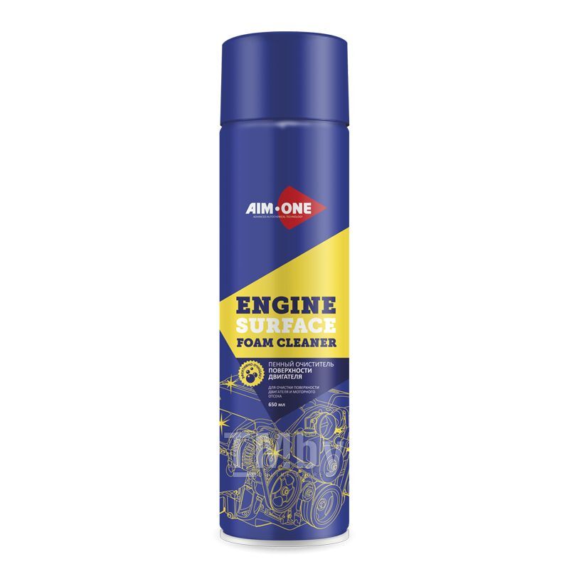 Очиститель двигателя пенный Engine Surface Foam Cleaner "AIM-ONE" 650мл.