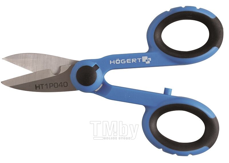 Купить ножницы электрика усиленные для проводов HOEGERT HT1P040 в .