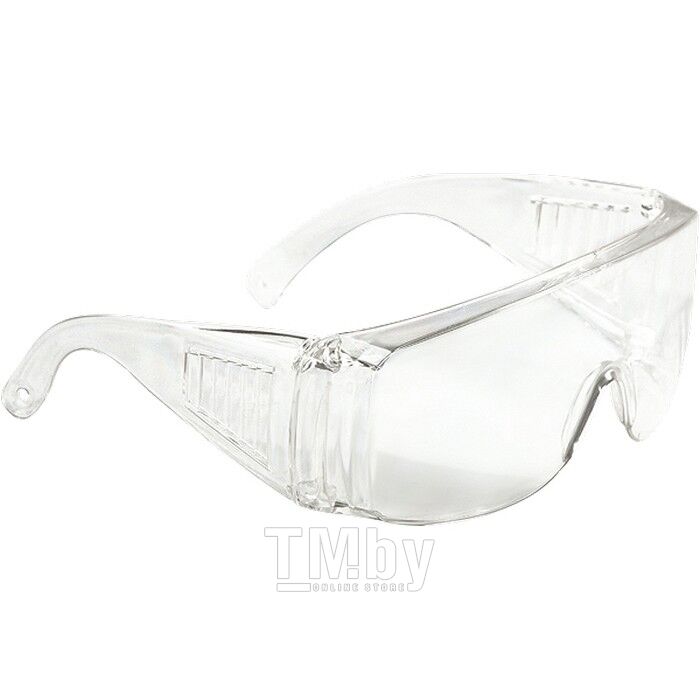 Купить очки защитные открытого типа, прозрачные, ударопрочный .