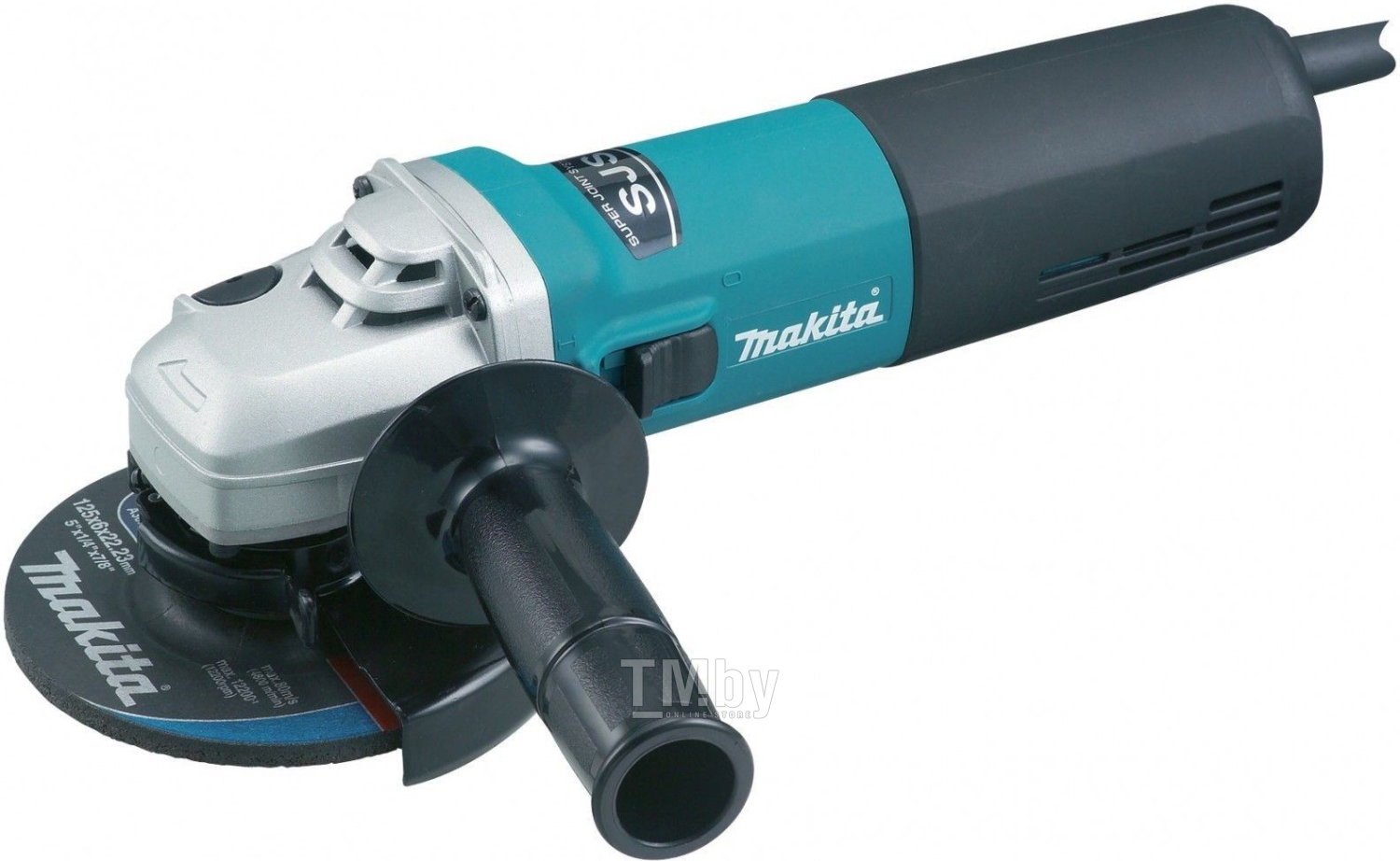 Купить УШМ (болгарка) одноручная MAKITA 9565 HZ в кор. (1100 Вт, диск  125х22 мм, без регул. об.) (9565HZ) в Минске — TM.by